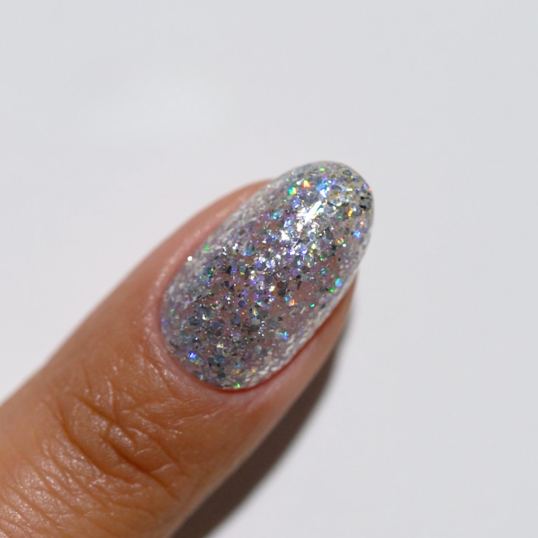DND DIVA Gel &amp; Lacquer Duo - Symphonic Silver 
