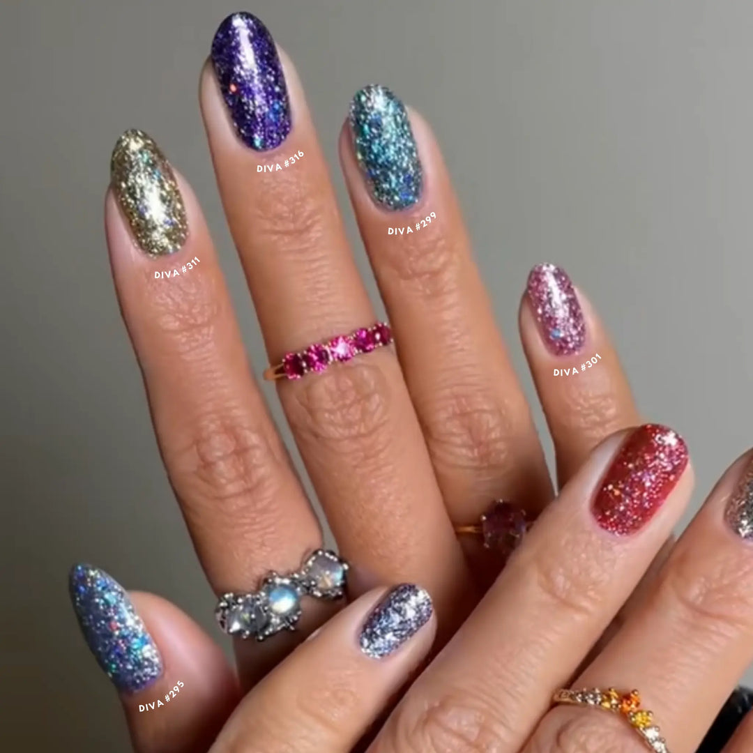 DND DIVA Gel &amp; Lacquer Duo - Fancy Fig 