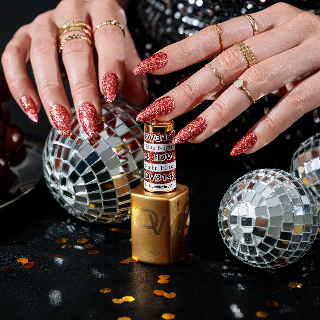 DND DIVA Gel &amp; Lacquer Duo - Elite Night 