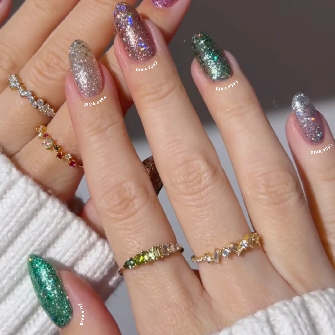 DND DIVA Gel &amp; Lacquer Duo - Candlelit Waltz 