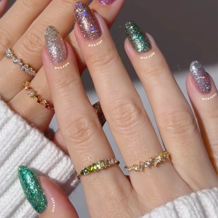 DND DIVA Gel &amp; Lacquer Duo - Candlelit Waltz 