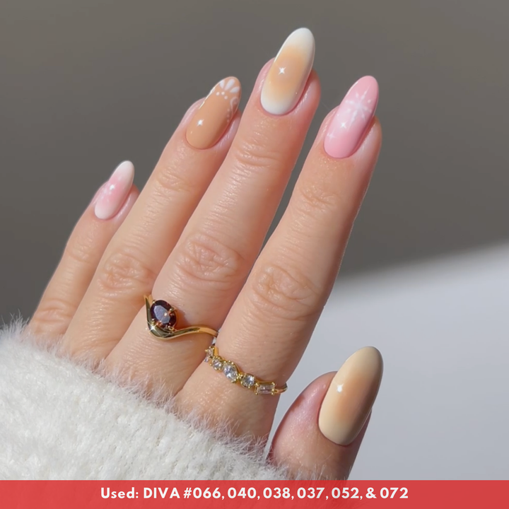 DND DIVA Gel &amp; Lacquer Duo - Texas Rose 