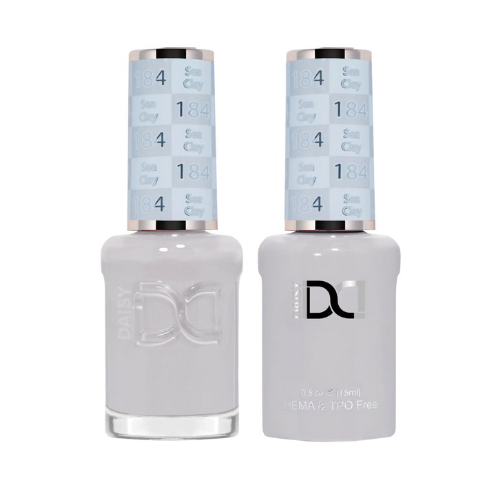 DND HEMA &amp; TPO Free Gel &amp; Lacquer Duo - Sea Clay 