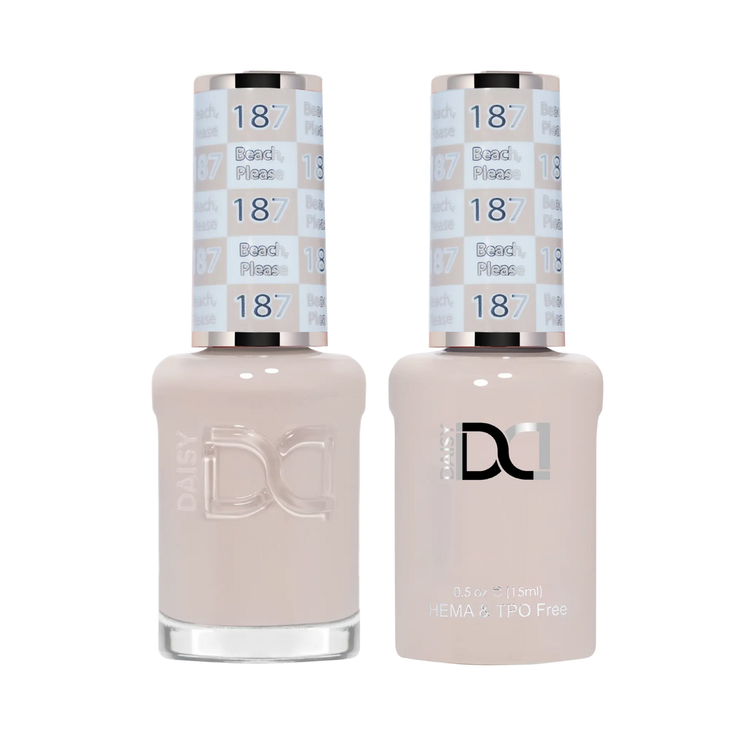 DND HEMA &amp; TPO Free Gel &amp; Lacquer Duo - Beach, Please 