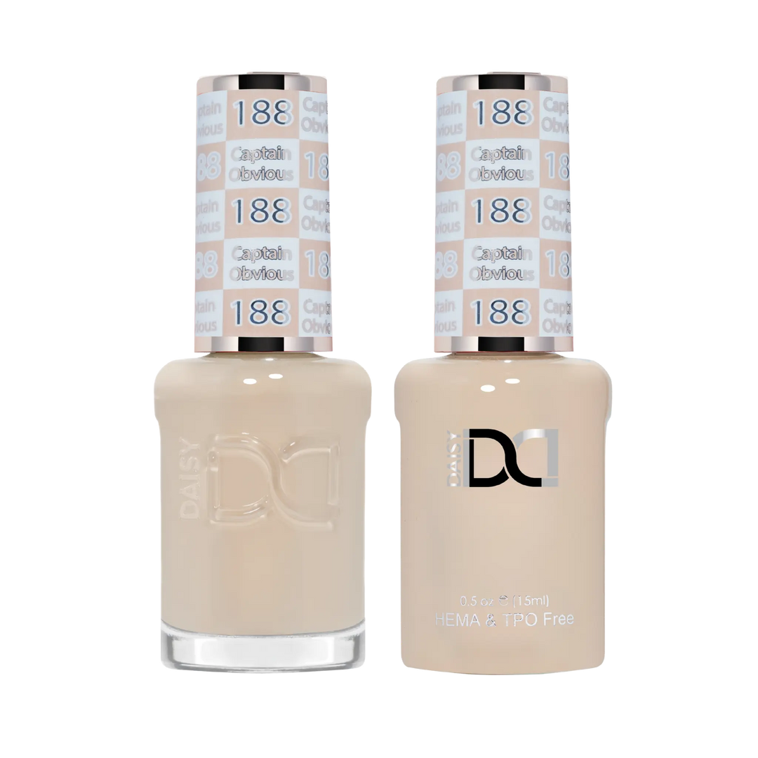 DND HEMA &amp; TPO Free Gel &amp; Lacquer Duo - Captain Obvious 