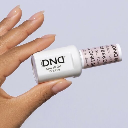 DND - 866 Soft Tulips - Gel Nail Polish Matching Duo