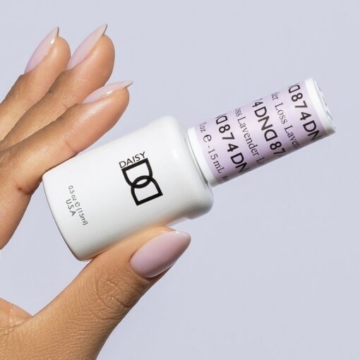 DND - 874 Loss Lavender - Gel Nail Polish Matching Duo