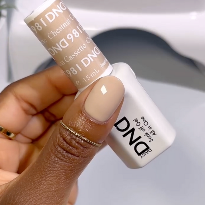 DND Gel &amp; Lacquer Duo - Chestnut Cassette 