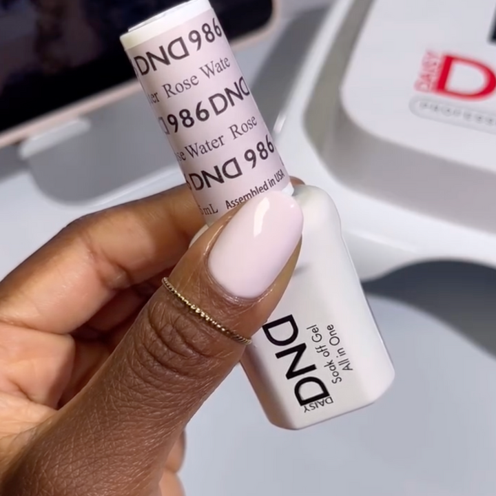 DND Gel &amp; Lacquer Duo - Rose Water 