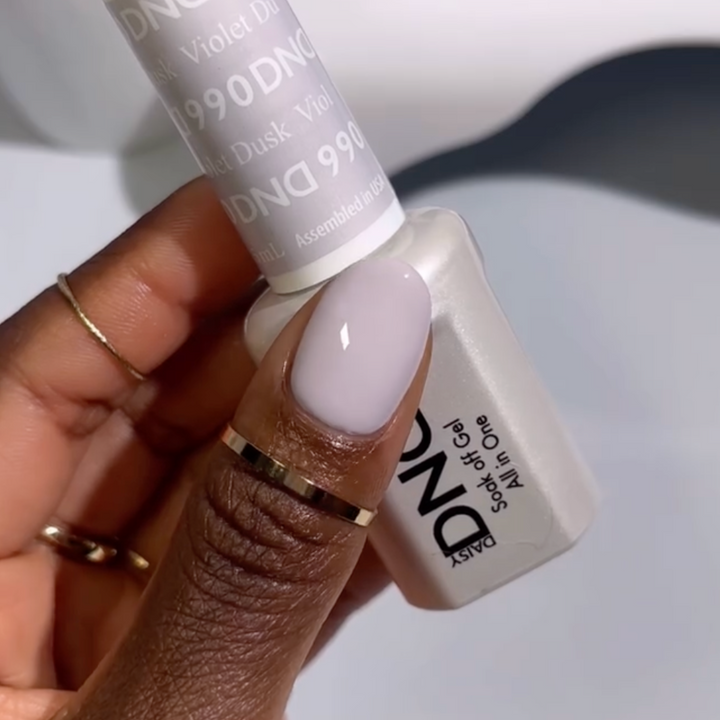 DND Gel &amp; Lacquer Duo - Violet Dusk 