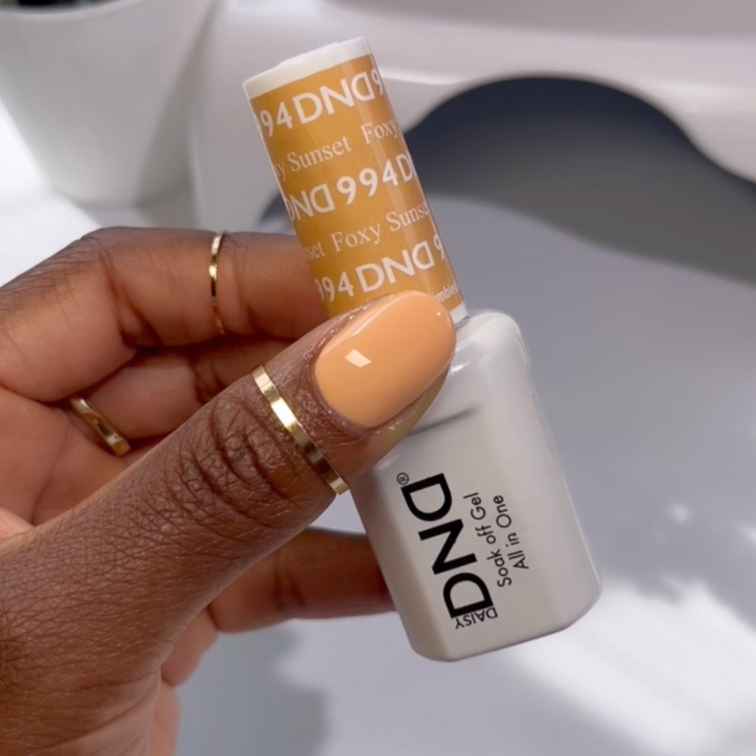 DND Gel &amp; Lacquer Duo - Foxy Sunset 