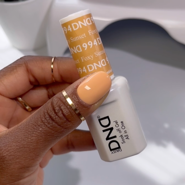 DND Gel &amp; Lacquer Duo - Foxy Sunset 