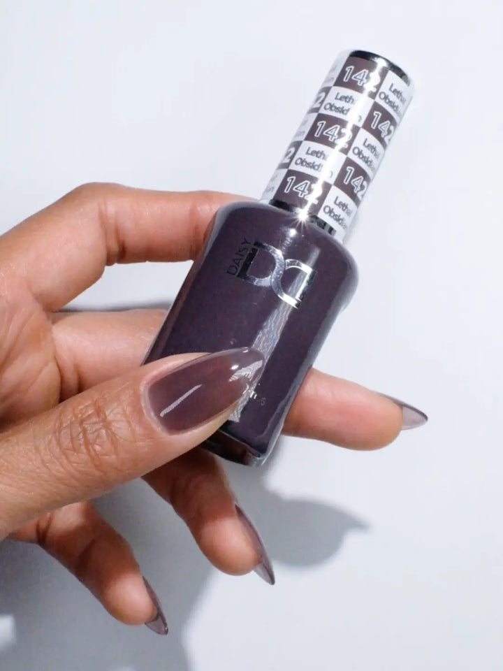 DND HEMA &amp; TPO Free Gel &amp; Lacquer Duo - Lethal Obsidian 