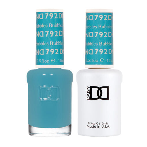 DND - 792 Bubbles - Gel Nail Polish Matching Duo