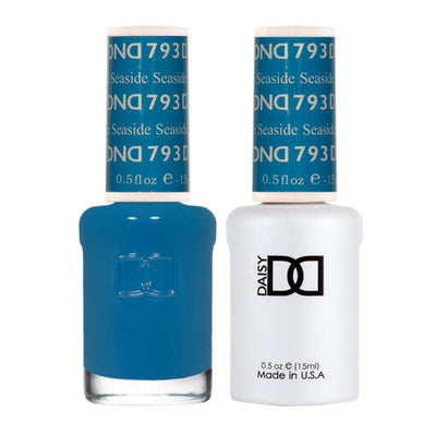DND - 793 Seaside - Gel Nail Polish Matching Duo