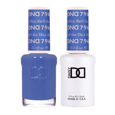 DND - 796 Roll the Dice - Gel Nail Polish Matching Duo