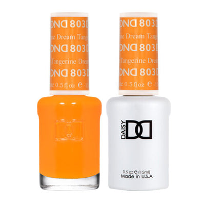 DND - 803 Tangerine Dream - Gel Nail Polish Matching Duo