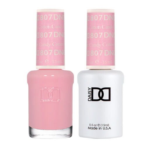 DND - 807 Cotton Candy - Gel Nail Polish Matching Duo