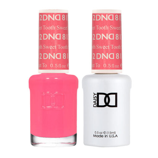 DND - 812 Sweet Tooth - Gel Nail Polish Matching Duo