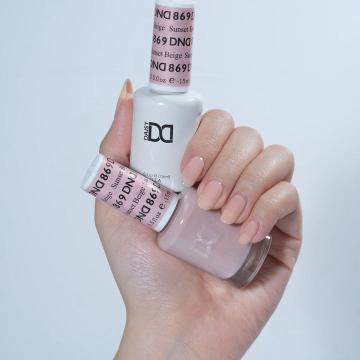 DND Gel &amp; Lacquer Duo - Sunset Beige 