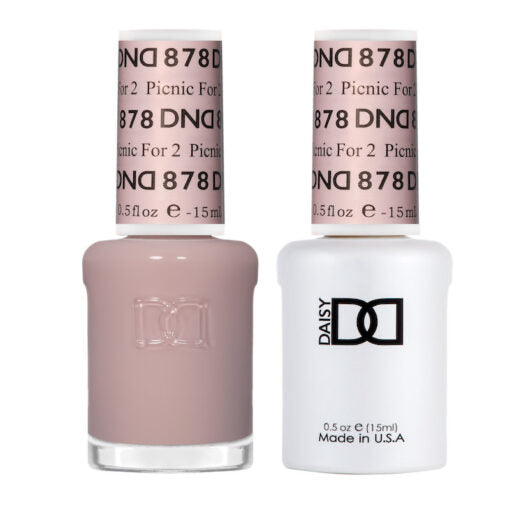 DND - 878 Picnic For 2 - Gel Nail Polish Matching Duo