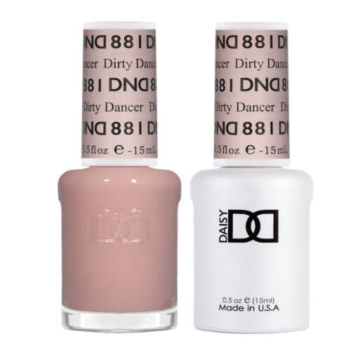 DND - 881 Dirty Dancer - Gel Nail Polish Matching Duo