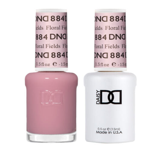 DND - 884 Floral Fields - Gel Nail Polish Matching Duo