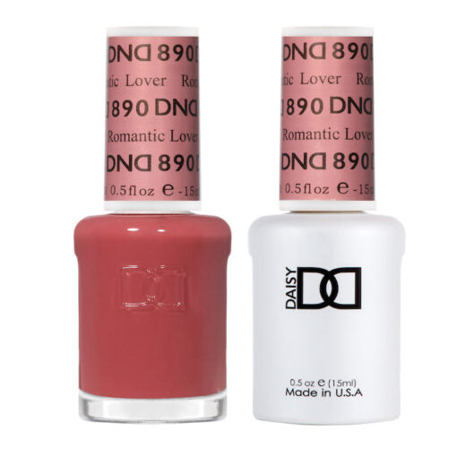 DND - 890 Romantic Lover - Gel Nail Polish Matching Duo