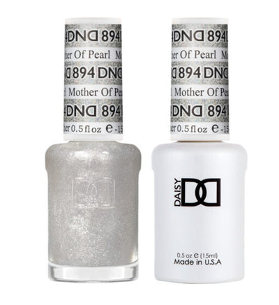 DND - 894 Mother of Pearl - Gel Nail Polish Matching Duo