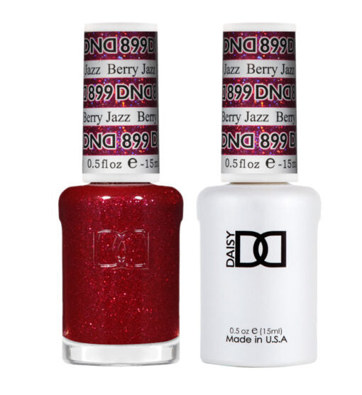 DND - 899 Berry Jazz - Gel Nail Polish Matching Duo