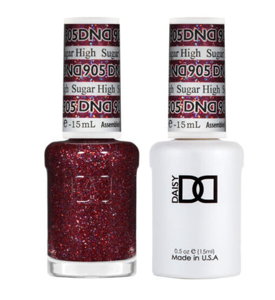 DND - 905 Sugar High - Gel Nail Polish Matching Duo