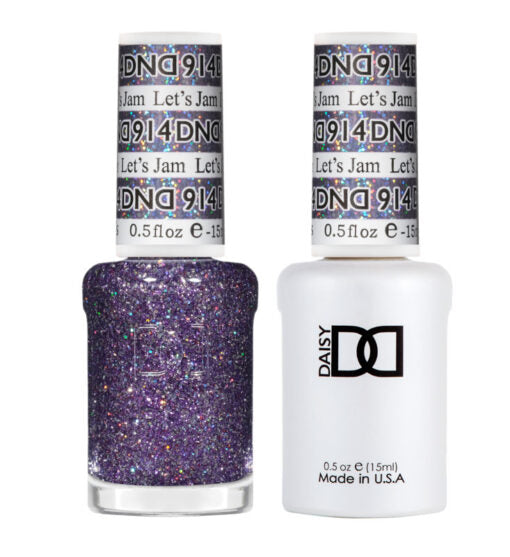 DND - 914 Let’s Jam - Gel Nail Polish Matching Duo