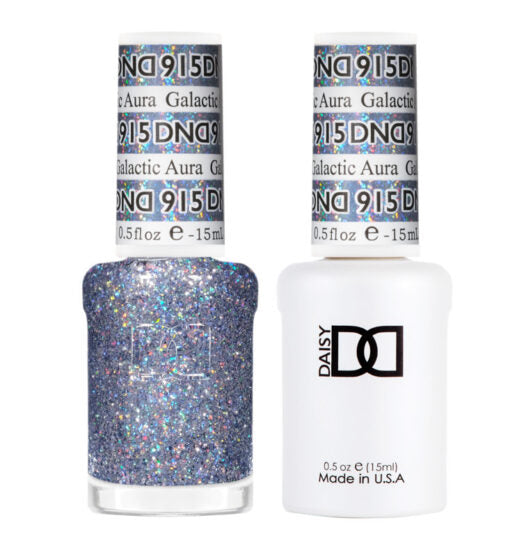 DND - 915 Galactic Aura - Gel Nail Polish Matching Duo