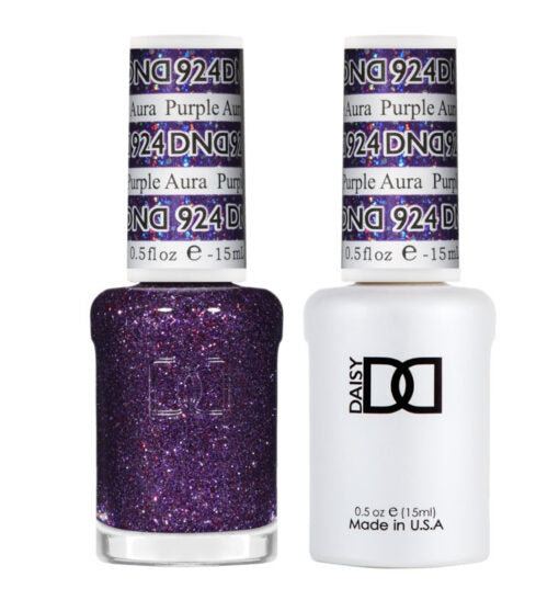 DND - 924 Purple Aura - Gel Nail Polish Matching Duo