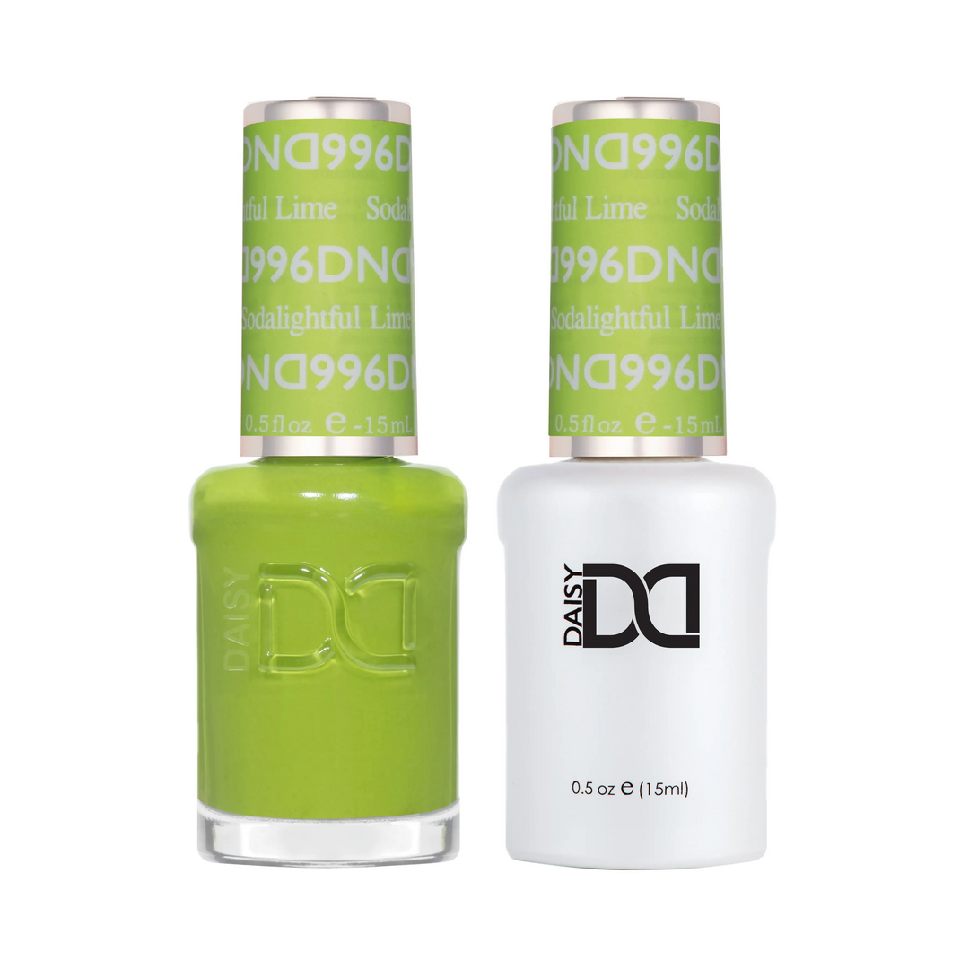DND Gel &amp; Lacquer Duo - Sodalightful Lime 
