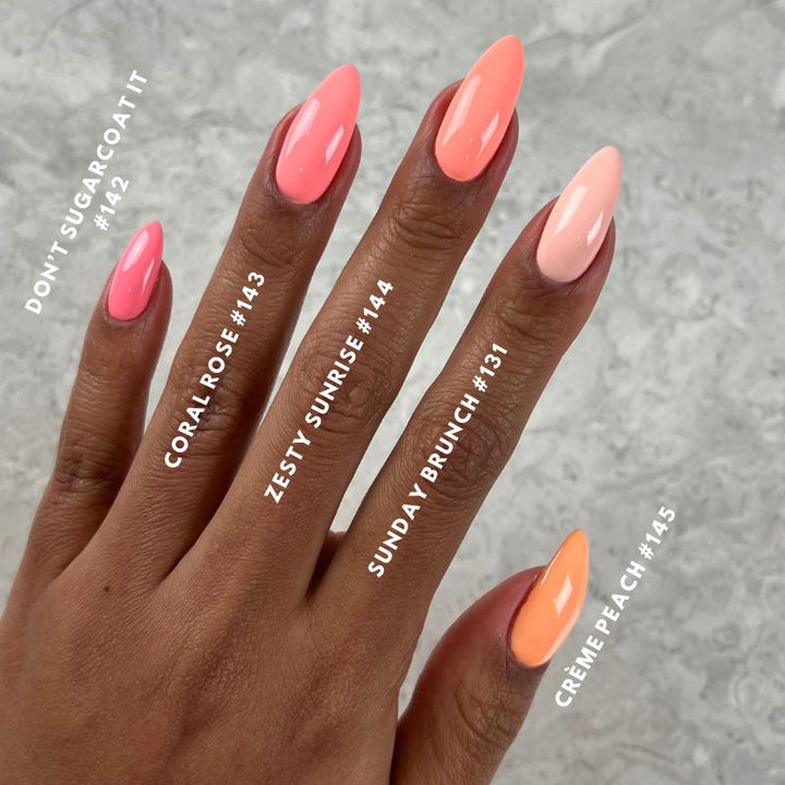 DND DIVA Gel &amp; Lacquer Duo - Zesty Sunshine 