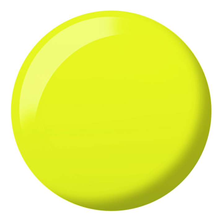 DND DIVA Gel &amp; Lacquer Duo - Highlighter Yellow 