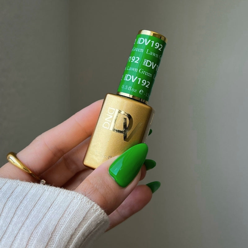 DND DIVA Gel &amp; Lacquer Duo - Lawn Green 