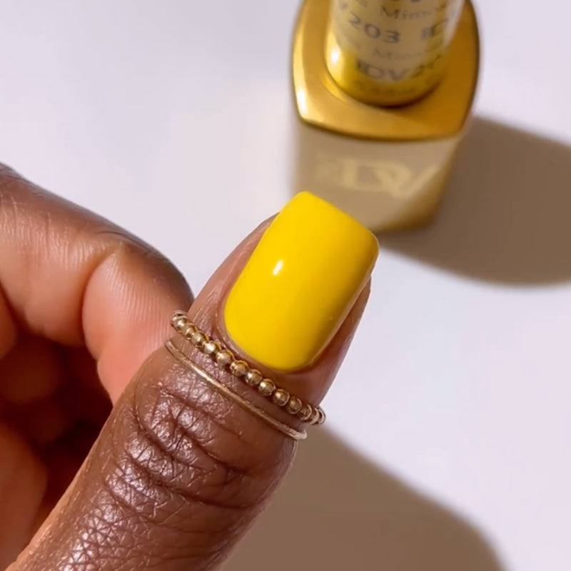 DND DIVA Gel &amp; Lacquer Duo - Mimosa 