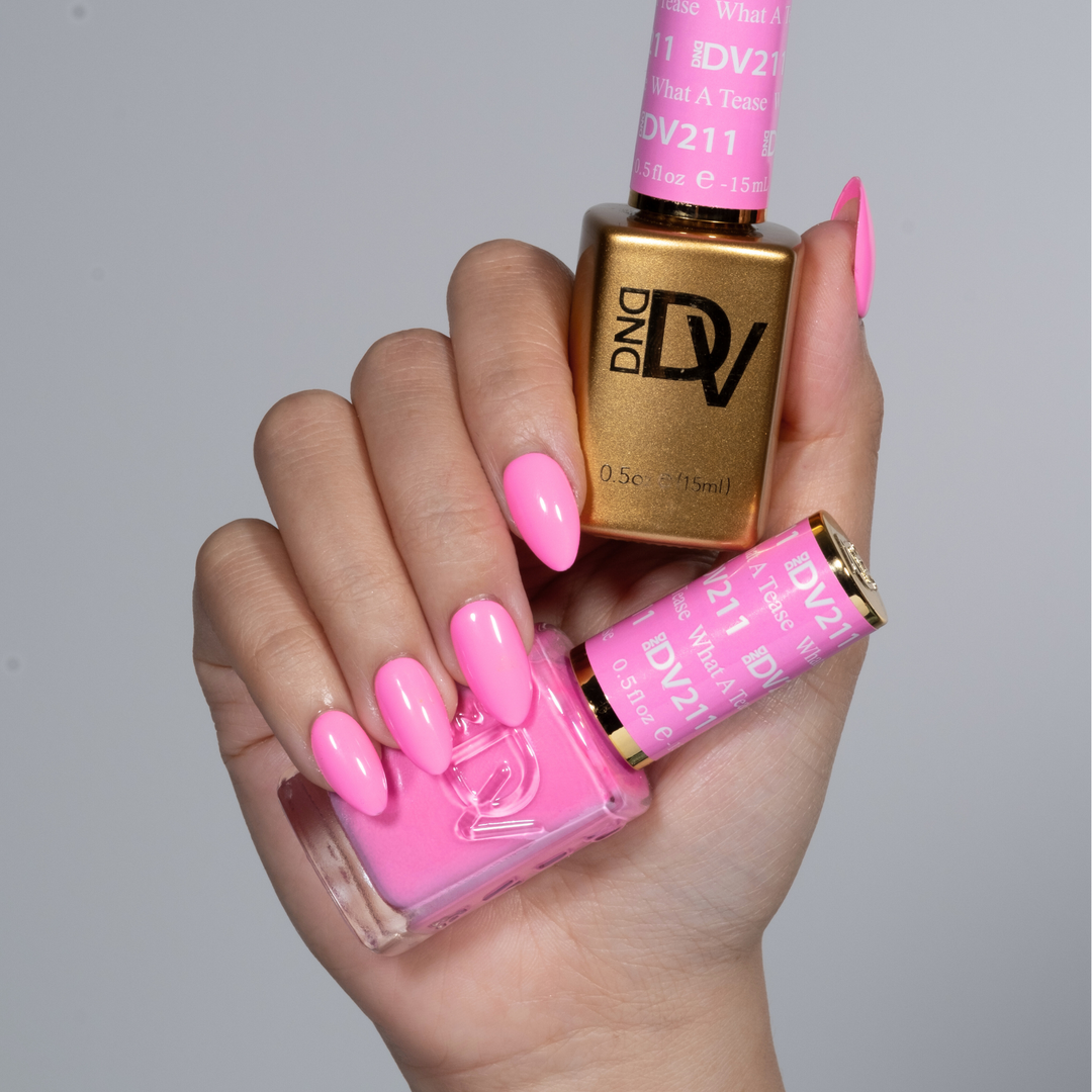 DND DIVA Gel &amp; Lacquer Duo - What A Tease 