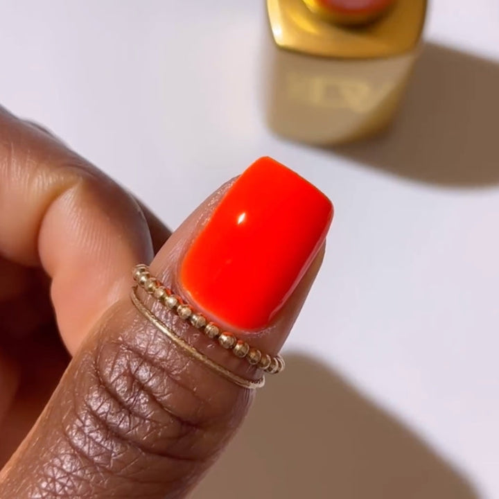 DND DIVA Gel &amp; Lacquer Duo - Fire Breather 