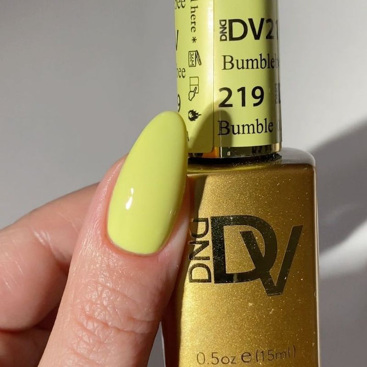 DND DIVA Gel &amp; Lacquer Duo - Bumblebee 
