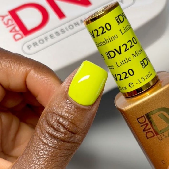DND DIVA Gel &amp; Lacquer Duo - Little Miss Sunshine 