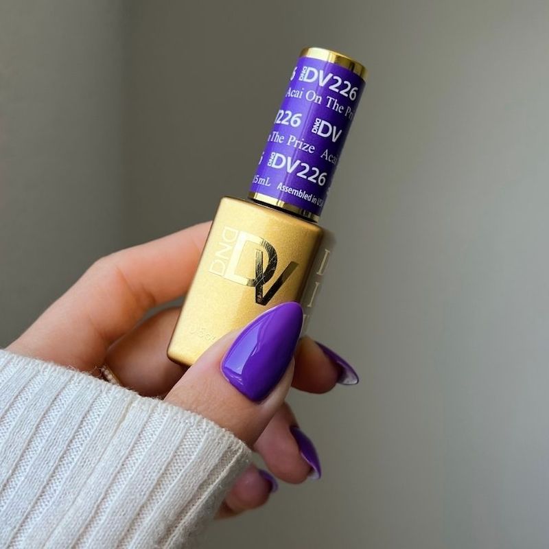 DND DIVA Gel &amp; Lacquer Duo - Acai On The Prize 