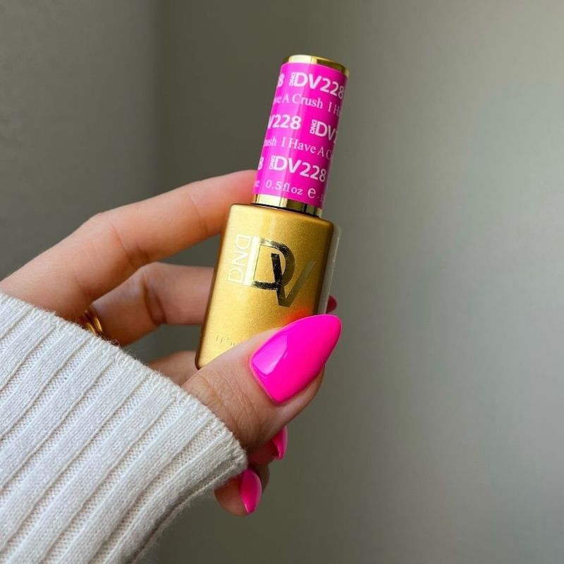 DND DIVA Gel &amp; Lacquer Duo - I Have A Crush 