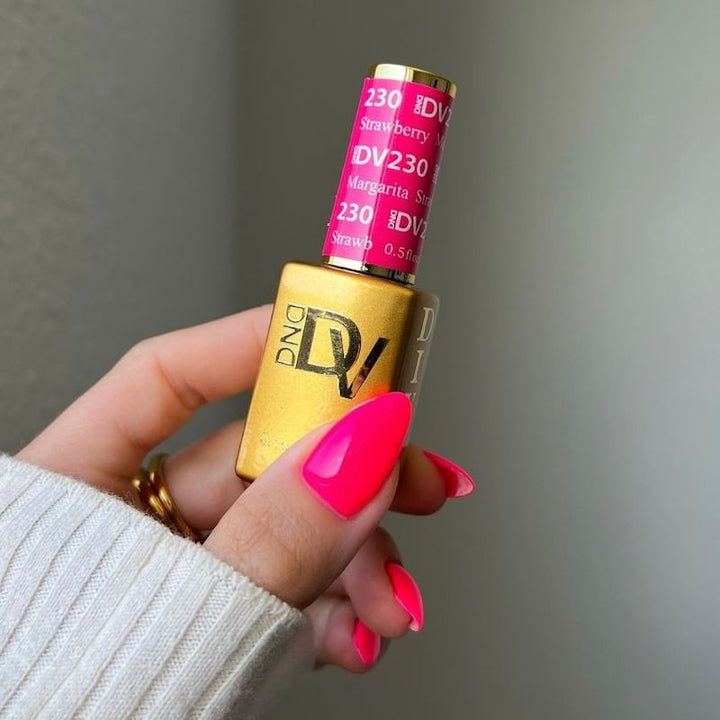 DND DIVA Gel &amp; Lacquer Duo - Strawberry Martini 
