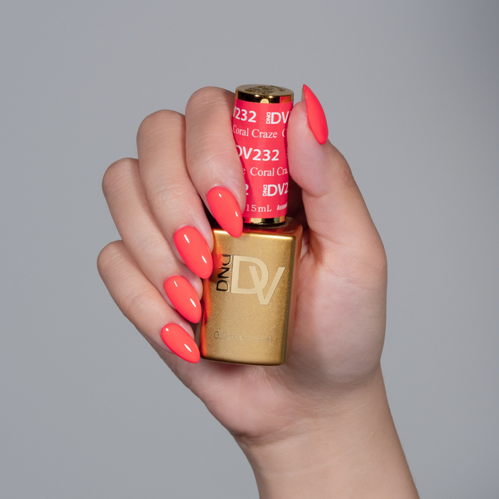 DND DIVA Gel &amp; Lacquer Duo - Coral Craze 