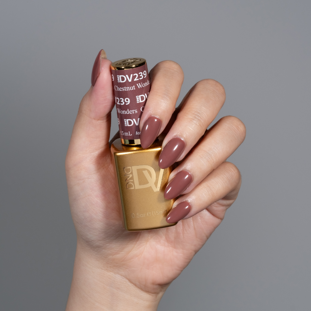 DND DIVA Gel &amp; Lacquer Duo - Chestnut Wonders 
