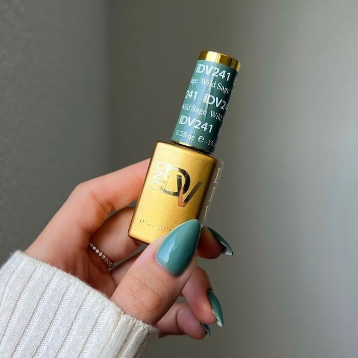 DND DIVA Gel &amp; Lacquer Duo - Wild Sage 