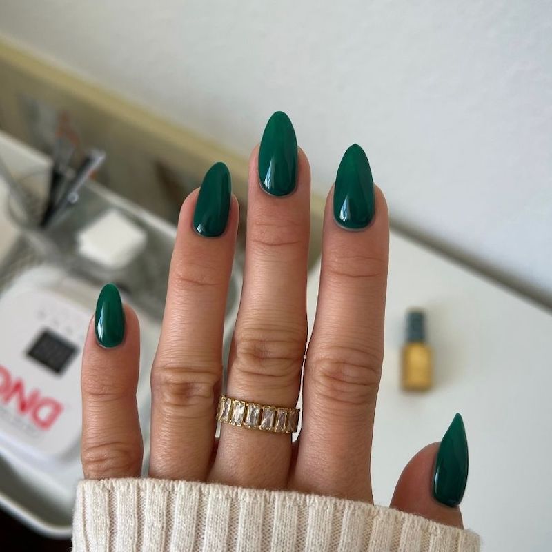 DND DIVA Gel &amp; Lacquer Duo - Emerald Meadow 